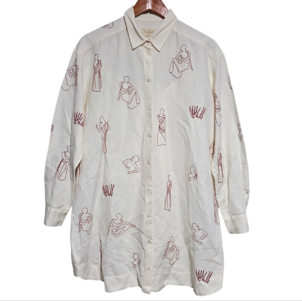 Sezane x Roberto Ruspoli Maxina Dress in Muses Size 4 - Picture 2 of 4